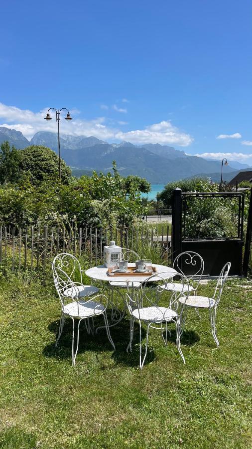 Le Chalet De La Plage Sévrier Buitenkant foto